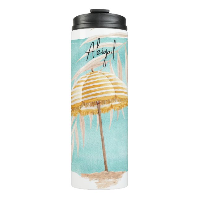 Personalisierte ITravel-Tasse Thermosbecher (Vorderseite)