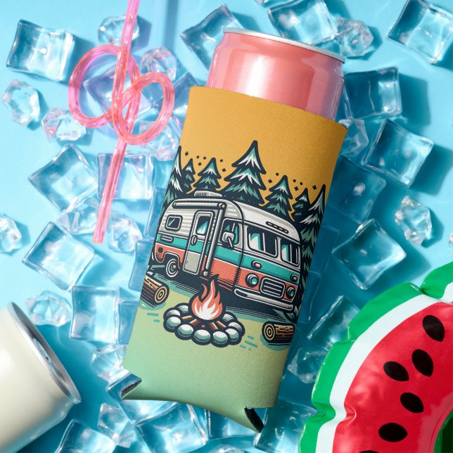 Personalisierte jährliche Reise zum Camping Selters Dosenkühler (In Situ Sommer)