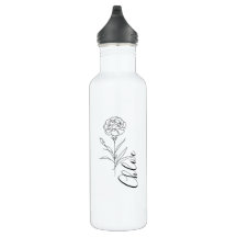 Personalisierte Januar-Nelkenbildung Blume