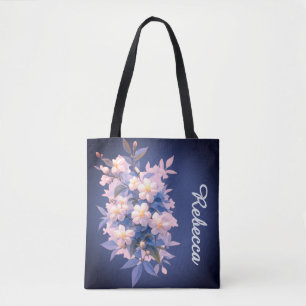 Personalisierte Jasmine-Blume in traditioneller Ku Tasche
