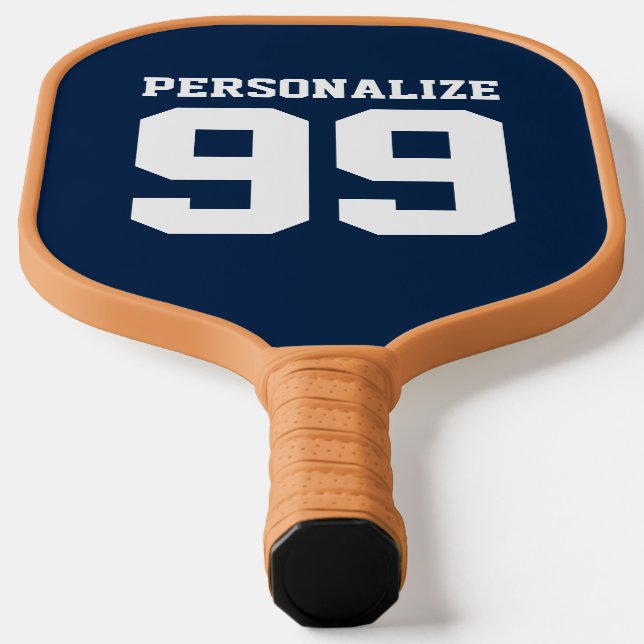 Personalisierte Jersey-Nummer - benutzerdefinierte Pickleball Schläger (Ablage )