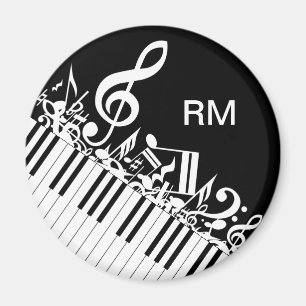 Personalisierte Jumbled-Musikereignisse und Klavie Magnet