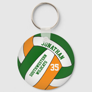 personalisierte Jungen-Volleyball Schlüsselanhänger