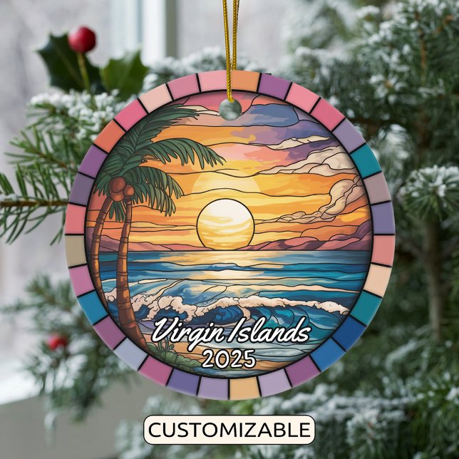 Personalisierte Jungfrau Keramik Ornament (Von Creator hochgeladen)