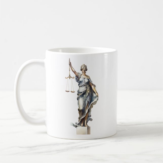 Personalisierte juristische Fakultät/Rechtsanwälti Kaffeetasse (Links)
