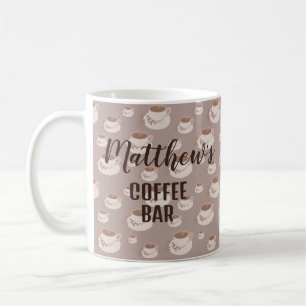 Personalisierte Kaffee-Bar-Station Kaffee-Tasse Kaffeetasse
