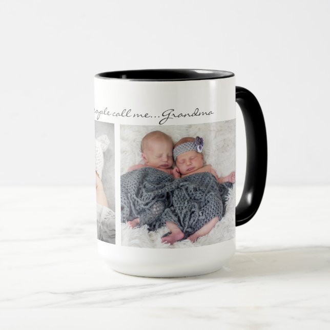 Personalisierte Kaffee-Tassen für Großeltern Tasse (VorderseiteRechts)