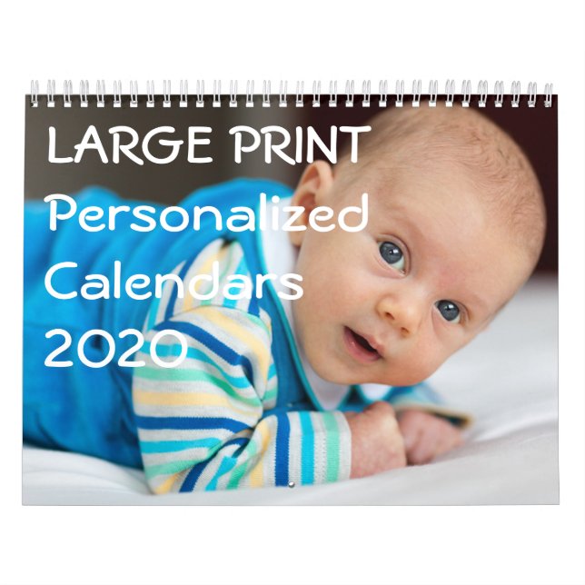 Personalisierte Kalender für Großdrucke 2020 (Titelbild)