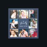 Personalisierte Kalligraphie-Familie 8 FotoCollage Leinwanddruck<br><div class="desc">Modernes und elegantes Design bedruckt Personalisierte Calligrafy Family 8 Foto Collage Canvas Print,  die mit Ihrem Text angepasst werden können. Karo im Grafikdesign-Store für andere Produkte,  die diesem Design entsprechen!</div>