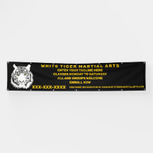 Personalisierte Kampfkunst des Weißen Tigers