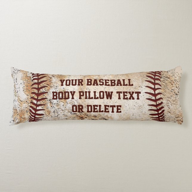 Personalisierte Karosseriegeschenke für Baseballli Seitenschläferkissen (Vorderseite)