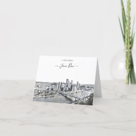 Personalisierte Karte Pittsburgh