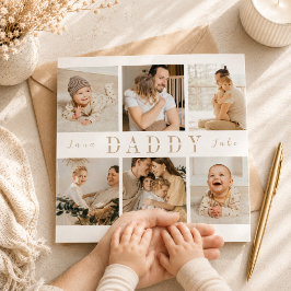 Personalisierte Karte Vatertag | Daddy Love