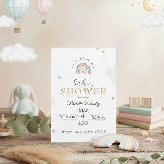 Personalisierte Karte zur Babyparty