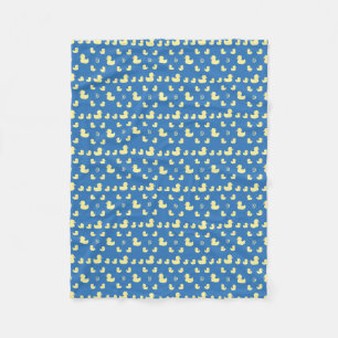 Personalisierte Kautschukherden Blue Baby Fleecedecke