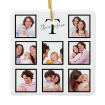 Personalisierte Keepake-Familienfoto-Collage