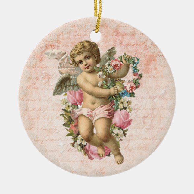 Personalisierte Keramik für das eigene Foto Keramik Ornament (Vorne)