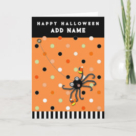 Personalisierte Kid-Halloween-Karte Karte