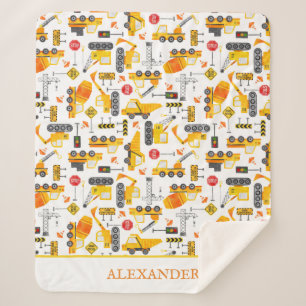 Personalisierte kids Wasserfarbenkonstruktionsfahr Sherpadecke