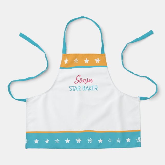 Personalisierte Kinder Backen Schürze (Vorderseite)