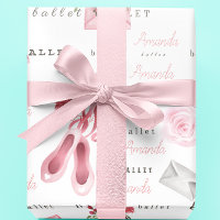 Personalisierte Kinder-Ballett-Ballerina Rosa