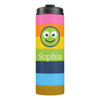 Personalisierte Kinder-Trinkflasche, Bunte Individ Thermosbecher
