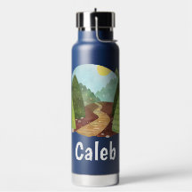 Personalisierte Kinder Wandern Wasserflasche