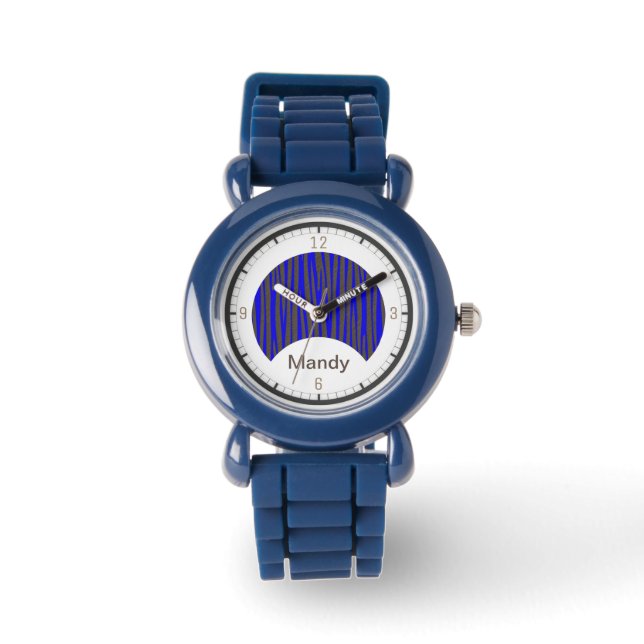 Personalisierte Kinderbetreuung Armbanduhr (Vorderseite)