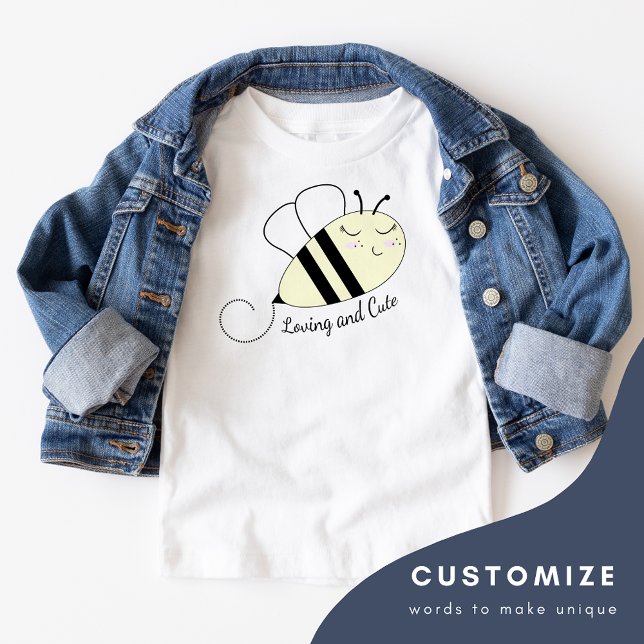 Personalisierte Kinderbiene T-Shirt (Von Creator hochgeladen)