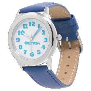 Personalisierte Kinderuhr Armbanduhr