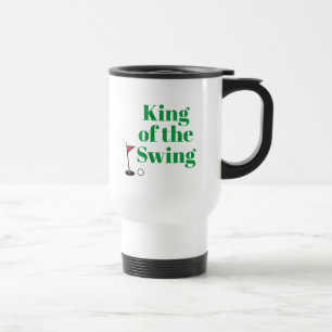 Personalisierte "King of the Swing"-Tasse Reisebecher