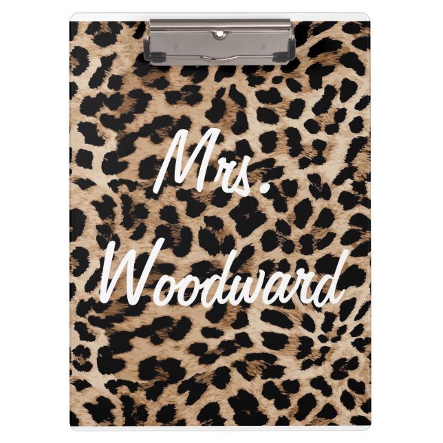 Personalisierte Klappplatte Klemmbrett (Vorderseite)