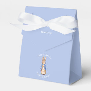 Personalisierte klassische Hasen-Baby-Party Geschenkschachtel