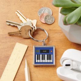 Personalisierte Klaviertasten Tastatur-Schlüsselan Schlüsselanhänger