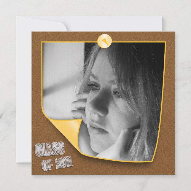 Personalisierte klebrige einladung (Vorderseite)