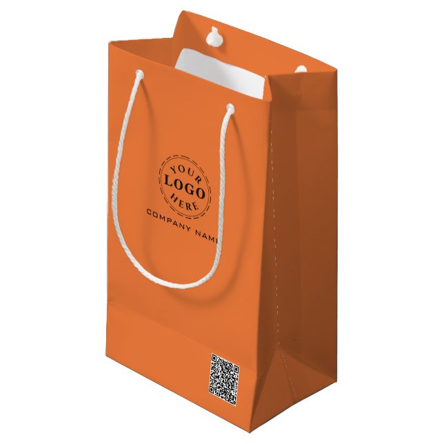 Personalisierte kleine Geschenktasche für das Bran Kleine Geschenktüte (Vorderseite Schrägansicht)