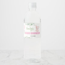 Personalisierte Kleine Häschen Mädchen Baby Shower