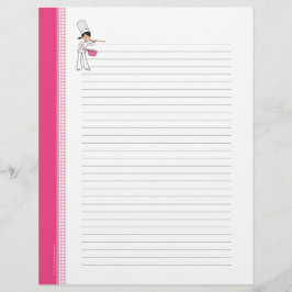 Personalisierte Koch-Entwurfsseite