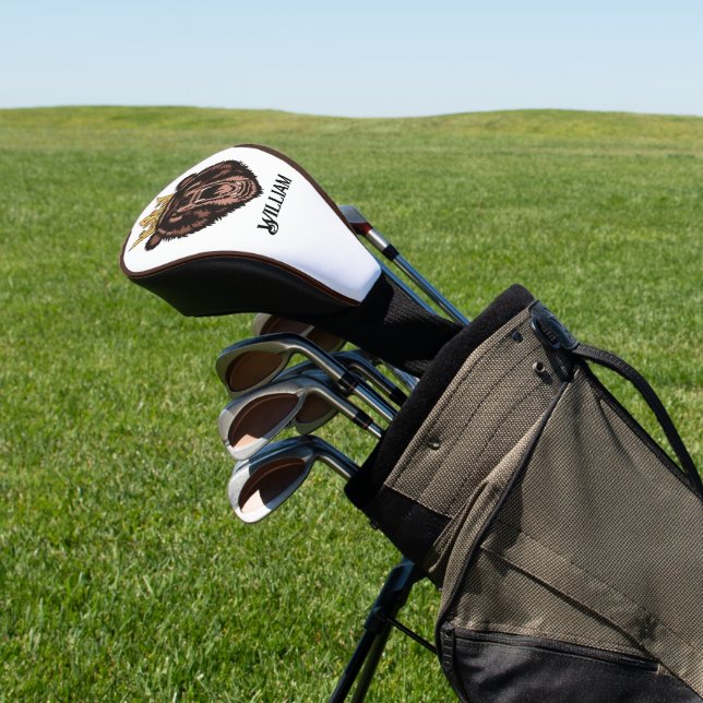 Personalisierte Kopfabdeckung für den Golffahrer Golf Headcover (In SItu)