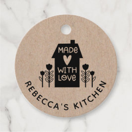 Personalisierte Kraft-Hütte mit Liebe Geschenkanhänger
