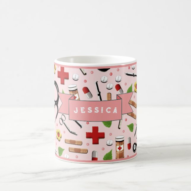 Personalisierte Krankengeschenke Kaffeetasse (Mittel)