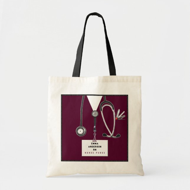 Personalisierte Krankengeschenke Tragetasche (Vorne)