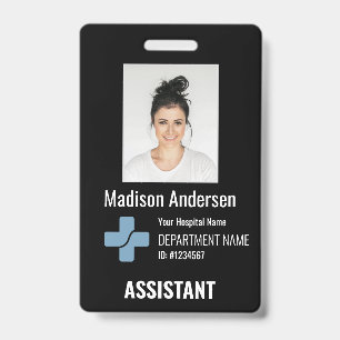 Personalisierte Krankenhausmitarbeiter-ID in total Ausweis