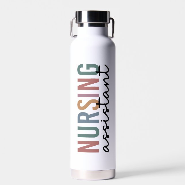 Personalisierte Krankenpfleger Trinkflasche (Vorne)