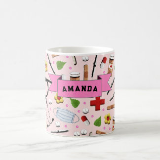 Personalisierte Krankenschwester Kaffeetasse
