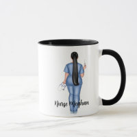 Personalisierte Krankenschwester "LPN Life" (dunkl