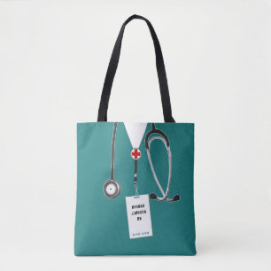 Personalisierte Krankenschwester Tasche