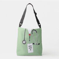 Personalisierte Krankenschwester-Tasche Crossbody-
