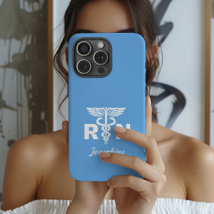 Personalisierte Krankenschwester-Telefonhülle, Ges iPhone 15 Pro Hülle