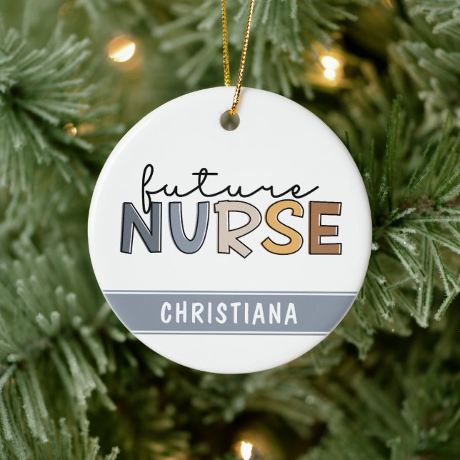 Personalisierte Krankenversicherung | Geschenke fü Keramik Ornament (Baum)